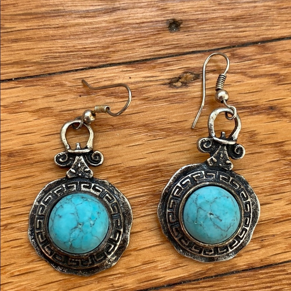 Turquoise & Silver earrings